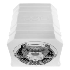DS18 HYDRO NXL-10SUBLD 10" Marine & Motorsports Subwoofer Box Loaded with Integrated RGB Lights 4 Ohms 700W