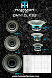 Hammer Tech OMNI CLASS OC10FR 10" Full Range Speaker(PAIR)