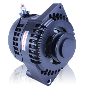 S Series Billet 240a racing alt - Early Ford - 1 wire - Black