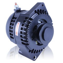 S Series Billet 170a racing alt - Early Ford - 1 wire - Black