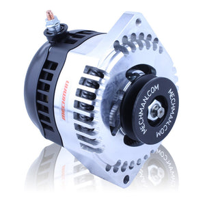 S Series 170 amp Racing alternator for 63-85 GM - 1 wire - BILLET finish