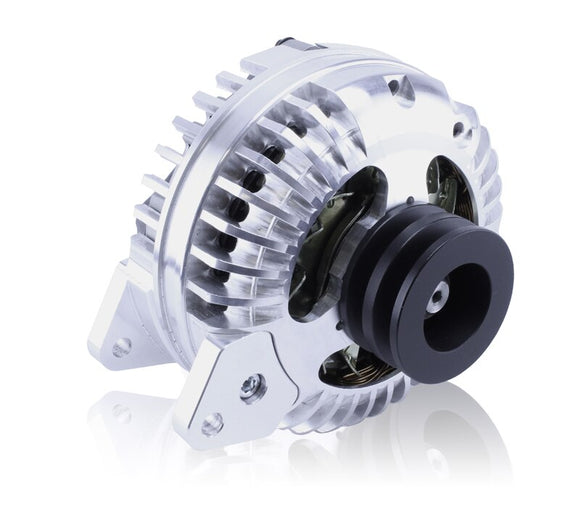 G Series Billet 150A alternator for early Mopar - 1 wire - 2V pulley