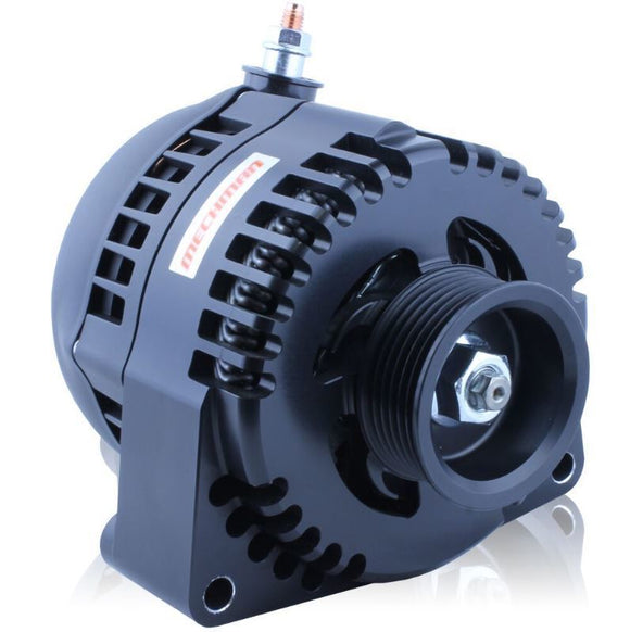ONE WIRE S Series Billet 170A racing Alt -  GM truck - Black finish