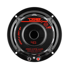 DS18 PRO-CF6.4NR 6.5" Mid-Bass Loudspeaker with Water Resistant Carbon Fiber Cone And Neodymium Rings Magnet 500 Watts 4-Ohm