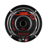 DS18 PRO-CF6.4NR 6.5" Mid-Bass Loudspeaker with Water Resistant Carbon Fiber Cone And Neodymium Rings Magnet 500 Watts 4-Ohm