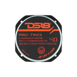 DS18 PRO-TWX3 4" Super Bullet Tweeter 500 Watts 1.5" Aluminum 4-Ohm Voice Coil - Sold as Single