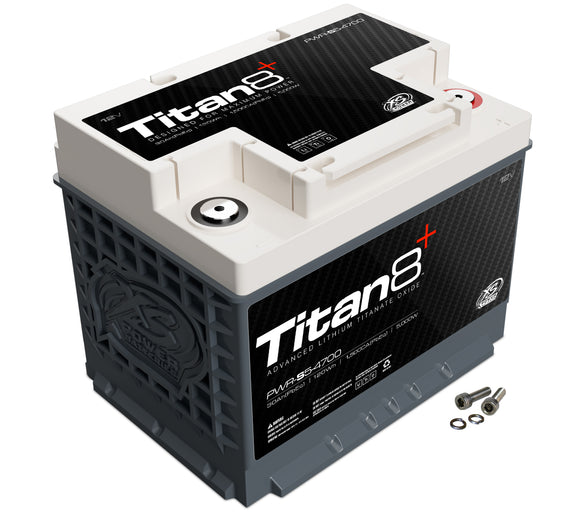 XS Power Titan8  PWR-S5-4700 12v Lithium Titanate Battery UNDERHOOD SAFE