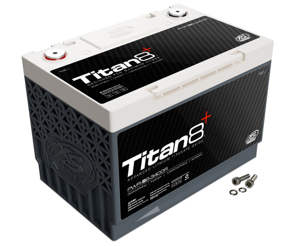 XS Power Titan8  PWR-S6-3400R 14v Lithium Titanate Battery UNDERHOOD SAFE