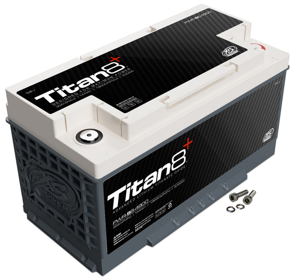 XS Power Titan8  PWR-S6-4900 14v Lithium Titanate Battery UNDERHOOD SAFE