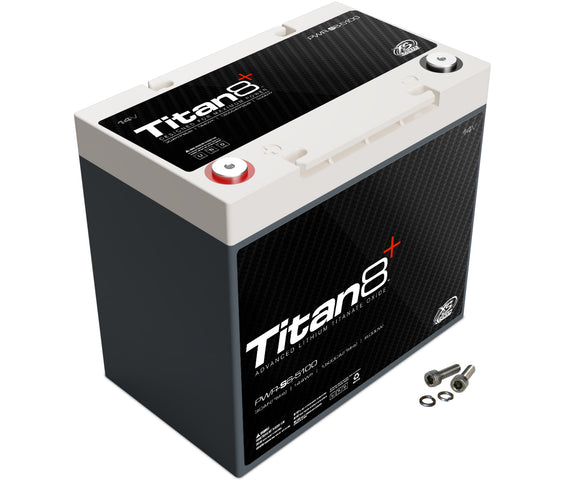 XS Power Titan8  PWR-S6-5100 14v Lithium Titanate Battery UNDERHOOD SAFE