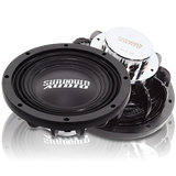 Sundown Audio SD-4 10 inch Dual 2 ohm Neo Shallow Mount Subwoofer SD4 Series(600 watts)