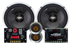 SHCA 65C2P Premium Neo 2 Way 6.5" Component Set 4 ohm (Neo Motors, Titanium Dome)