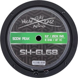 SHCA SH-EL68 6.5" Midrange Loudspeaker 8 ohm (Single Speaker)