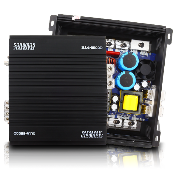 Sundown Audio SIA-3500v2 Smart 3500 Watt 1 Channel Amplfier
