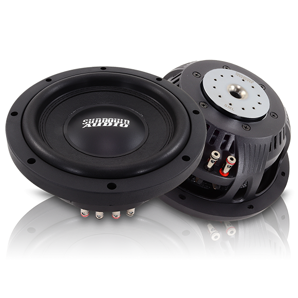 Sundown Audio SML-10 inch Dual 4 ohm Shallow Mount Subwoofer SML Series(500 watts)