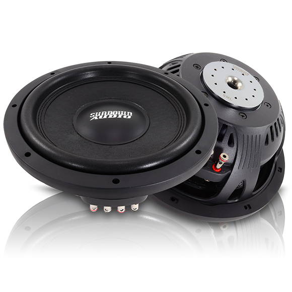 Sundown Audio SML-12 inch Dual 4 ohm Shallow Mount Subwoofer SML Series(500 watts)