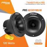 PRV Audio TW400Ti-Nd-4 PRO (PAIR) PRO Neodymium Tweeter