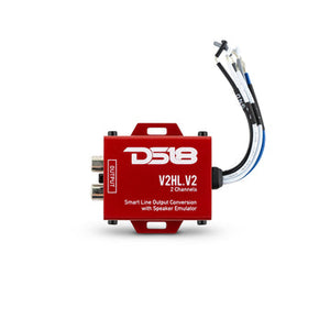 DS18 V2HL.V2 Hi/Lo Converter 2-Channel with Speaker Emulator (Remote out)