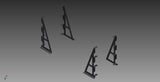Jims Machineworx Amplifier Racks 2-4 Amps