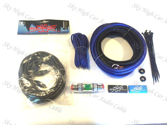 Sky High Car Audio 8ga OFC Amplifier Kit
