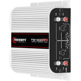 TARAMPS TS 400X4 4 CHANNELS 400 WATTS RMS CAR AUDIO AMPLIFIER 2 OHMS