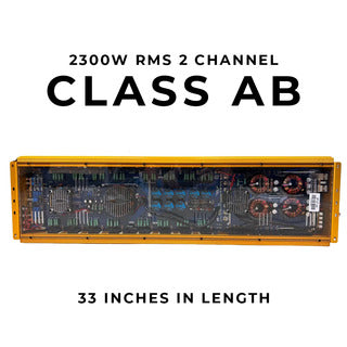 Down4Sound JP 13.2 AB | 2300 WATT RMS Class AB Amplifier - LIMITED EDITION GOLD 1 - 100