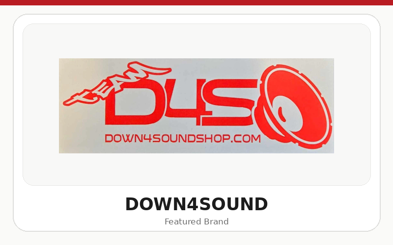 DOWN4SOUND logo — shop DOWN4SOUND at Droppin HZ