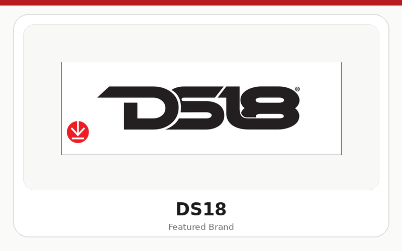 DS18 logo — shop DS18 at Droppin HZ